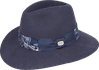 Chapéu Pralana Salvatori Azul Marinho