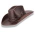 Chapéu Traiado Americano Western Fóssil Coffe