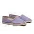 alpargatas espadrilhe tradicional chazz lona lilas feminino