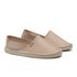 alpargatas espadrilhe tradicional chazz couro fly nude feminino