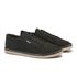 linha sapatênis sapatilha sneaker chazz - lona premiun - preto unissex