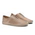 tenis espadrille casual chazz couro fly nude