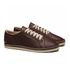 linha sapatênis sapatilha sneaker chazz couro napa café