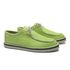 tenis espadrille cacareco chazz couro verde lima