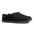tenis espadrille cacareco chazz preto camurça 