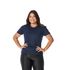 Camiseta Básica Feminina Azul Marinho 