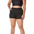 Short Feminino Moletinho Preto Curto 