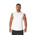 Regata Masculina Branca Capuz Oversized Longline Academia 