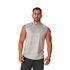 Regata Masculina Cinza Capuz Oversized Longline Academia 