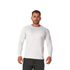 Camiseta Manga Longa Dry Fit Masculina Branca