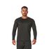 Camiseta Manga Longa Dry Fit Masculina Preto