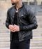 Jaqueta Lacapa Bomber Courino Slim Streetwear
