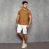 Bermuda Alfaiataria Skinny Branca Casual Premium Masculina