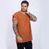 Camiseta Regata Transparente Masculina Over Size Crochê Lã