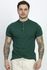 Camiseta Henley Gola Padre 3 Botões Masculina Slim Cotton