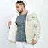 Jaqueta Sarja Masculina Sherpa Pelinho Forro Bege Carneiro