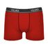 Cueca Boxer Polysuede Vermelho/Preta