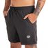 Short Praia Masculino Preto Liso Elastano Premium