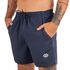 Short Praia Elastano Azul Marinho Liso Masculino Premium
