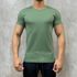 Camiseta Slim Fit Manga Curta Gola Redonda Masculina Verde