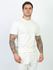 Camiseta Slim Masculina Com Elastano Malha Egipcia Premium Off-White