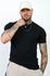 Camiseta Slim Masculina Com Elastano Malha Egipcia Premium Preto