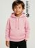 Moletom Canguru Infantil Unissex Rosa