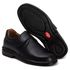 Sapato Comfort Masculino Em Couro Preto