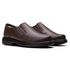 Sapato Comfort Masculino em Couro Café
