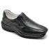 Sapato Comfort Masculino em Couro Preto 