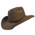 Chapéu Country Montana Cafe Aba 10 Aveludado Unissex Bandinha Veludo Com Fivela 