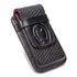 Capa de Couro Premium Bainha Para Celular Passador Preto