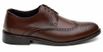 Sapato Social Masculino Derby CNS Brogue 612 Café