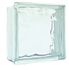BLOCO DE VIDRO ONDULADO TRANSPARENTE 19X19X8