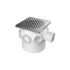 CAIXA SIFONADA QUADRADA TIGRE 100X100X50MM INOX