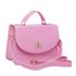 Bolsa Mini Bag Bolsinha Rosa Pequena Feminina De Mão E Transversal Festa Sofisticada 