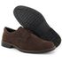 Sapato Casual Social Masculino Oxford Camurça Cafe - Br2