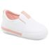 Sapato Tênis Bebe Baby Menina Confort Primeiro Branco Rosa