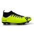 Chuteira Campo Trava Profissional Cano Reforçada Verde Limão A7
