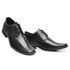 Sapato Social Masculino Anti-Stress Sport Fino Preto Confort Strack