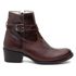 Bota Feminina Ankle Castanho