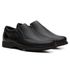 Sapato Masculino Esporte Fino Floater Preto (c/ Elástico) - Linha Rochedo