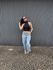 Blusa costa nua helena preta