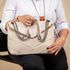 Bolsa Feminina Couro Legítimo Matelassê Alça Corrente Off