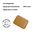 Porta cartão com Bloqueador (Rfid) - Caramelo