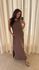 Vestido Regata 100% Italiano Reto Com Bolsos Marrom 1509