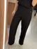  Calça Linho Essencial Com Elástico Na Cintura Preto 2309