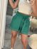 Shorts Morena Rosa Clochard Com Faixa Verde