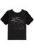 T-shirt Lez a Lez Manga Curta Em Lurex Preto 1107 