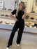 Blusa Youbasic em Viscose Decote Redondo Preto 